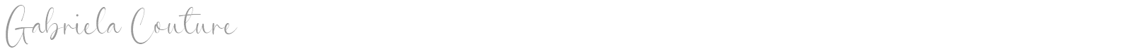 Gabriela Couture font preview